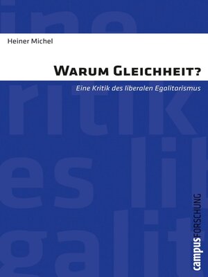 cover image of Warum Gleichheit?
